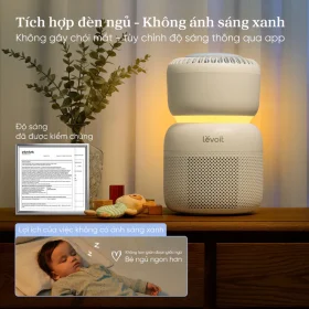 Máy lọc không khí cho trẻ sơ sinh Levoit Sprout 30m2